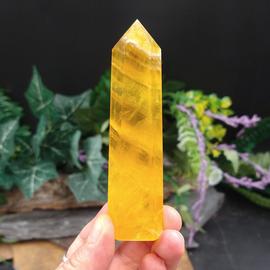 Yellow Fluorite Tower